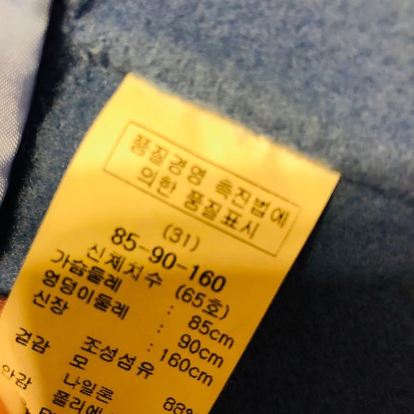 Reneevon of London Blue Wool Jacket Sz4 - Picture 5 of 7